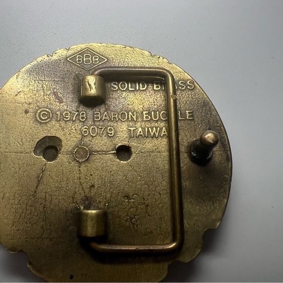 OLD NATIONAL RIFLE Association OF AMERICAN EAGLE BELT BUCKLE CLOTHING - Picture 2 of 3